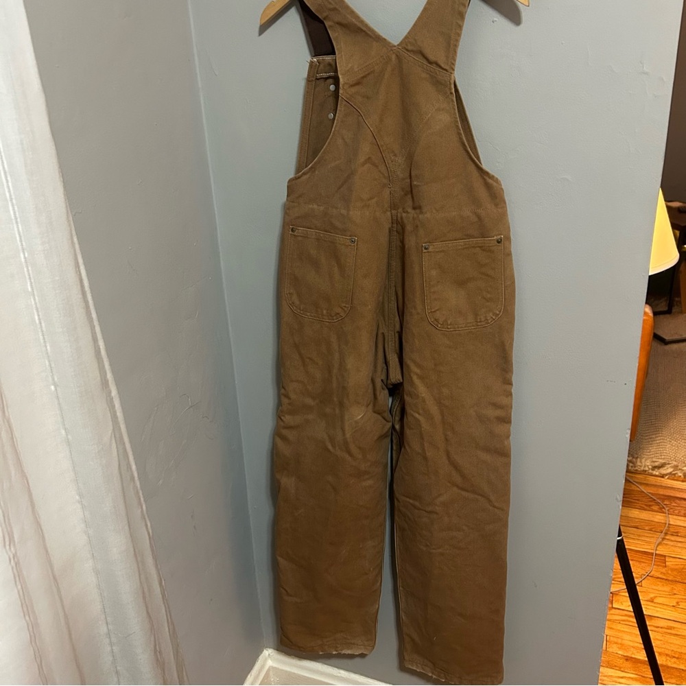 Carhartt Kids Insulated Bibs Overalls XL - Picture 4 of 11